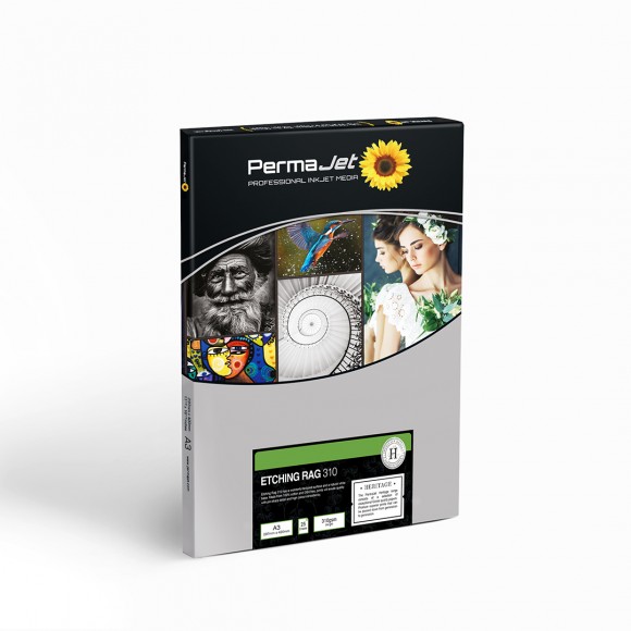 PermaJet Etching Rag 310gsm A3 - 25 Sheets
